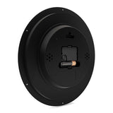 Reloj Mebus 52826  De Mesa O Pared Alrededor Negro, Gris, Blanco