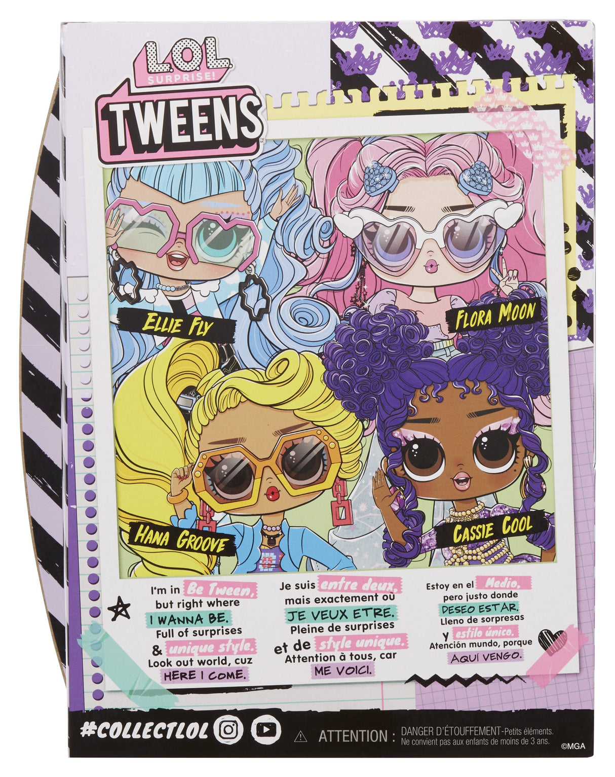 Muñeca  Cassie Cool Tweens L.O.L. Surprise