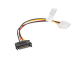 Lanberg Cable Alimentacion Molex Hembra A Sata Macho  Ca-Sahd-10cu-0015 15 CentaâMetros