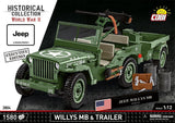 Cobi Willys Mb & Trailer Executive Edition Cobi-2804