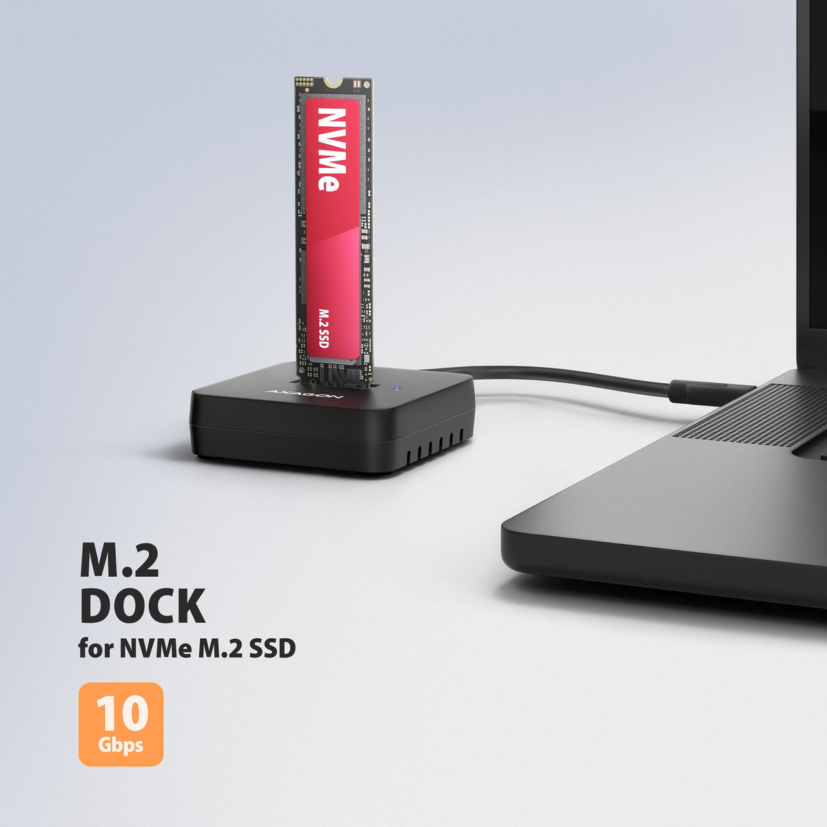 Adsa-M2c11l Base De Conexión Usb-C 3.2 Gen 2 - 1 X Nvme M.2 10gbps