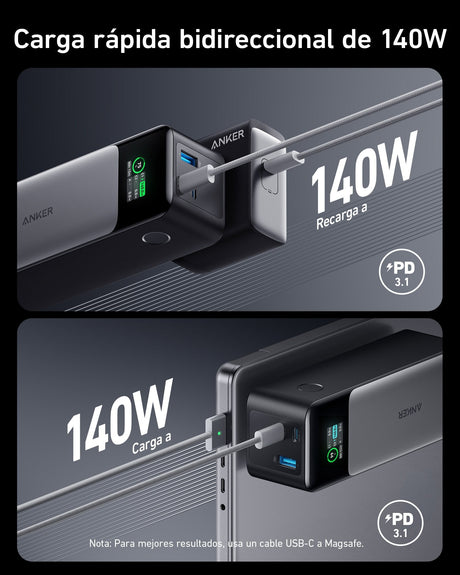 EAN 0194644098728 - Anker 737 24000 mAh Negro, Plata imagen 17