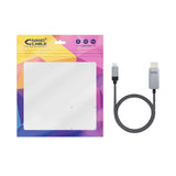 Nanocable Cable Conversor Usb-C Macho A Hdmi Macho 1.80m - Negro/Plata