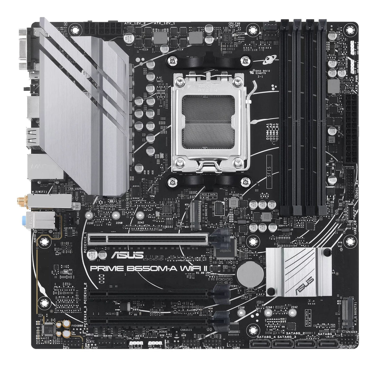 Placa Base Asus Prime B650m-A Wifi Ii Socket Am5 Micro Atx