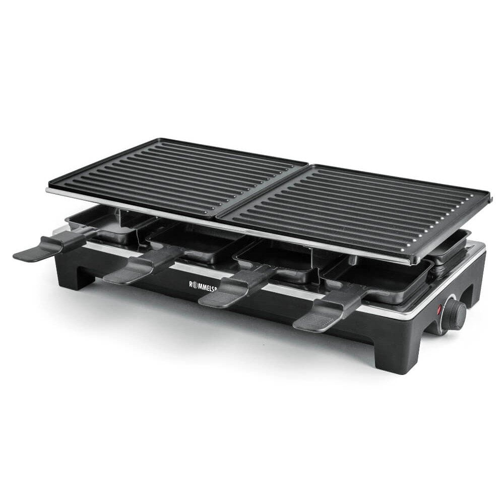 EAN 4001797239600 - Rommelsbacher RCS 1350 parrilla de interior 8 personas(s) 1350 W Negro, Acero inoxidable imagen 7