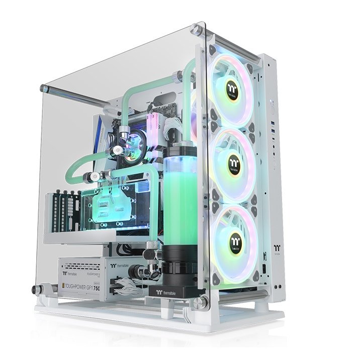 Caja Pc Thermaltake Core P3 Tg Pro Snow, Bench/Show-Gehäuse Ca-1g4-00m6wn-09