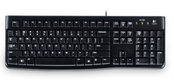 Teclado Lituano Logitech Keyboard K120 For Business Usb AErty Negro