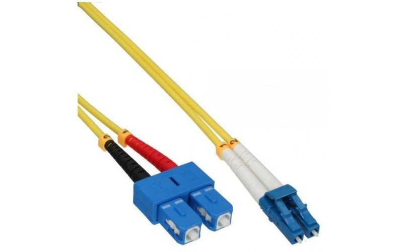 Fiberpatchkabel Lc-Sc Os2  3,0m, 9/125, Singlemode,