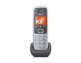 Gigaset E560hx Teléfono Dect/Analógico Negro Identificador De Llamadas