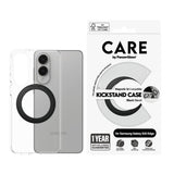 EAN 5715685025495 - PanzerGlass CARE™ by ® Case Transparent w. Black Kickstand & Qi Compatible Samsung S25 Edge funda para te imagen 2
