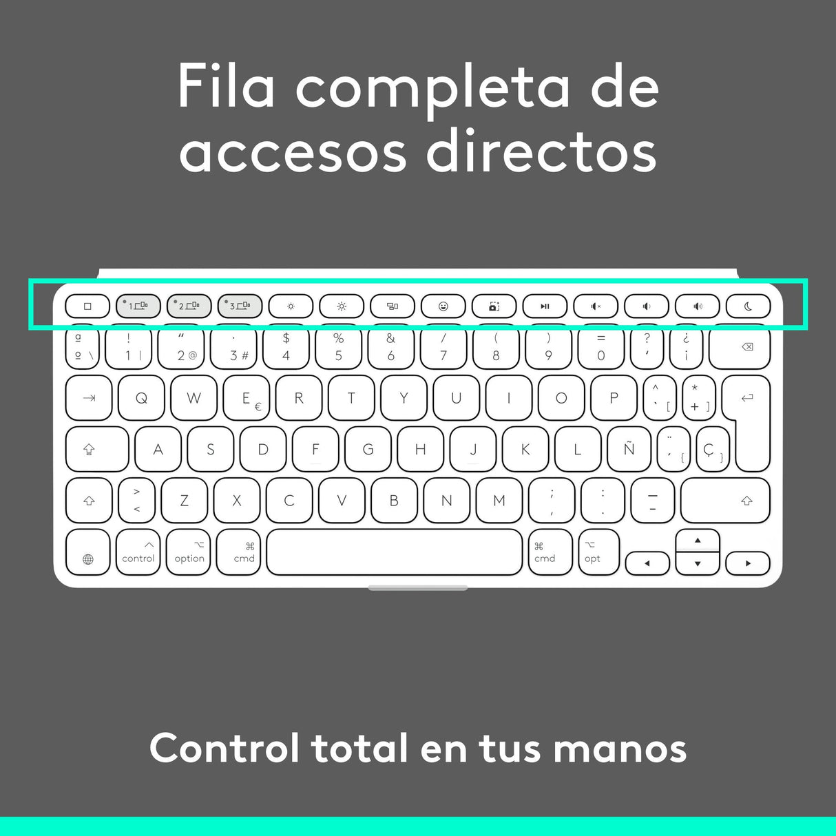 Keys-To-Go 2 Wrls Pale Grey - Esp - Westmid-511