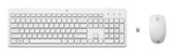 EAN 0195908430995 - HP 230 Wireless Mouse and Keyboard Combo White teclado Ratón incluido RF inalámbrico Blanco imagen 1