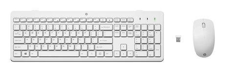 EAN 0195908431206 - HP 230 Wireless Mouse and Keyboard Combo White teclado Ratón incluido RF inalámbrico Blanco imagen 1