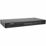 EAN 0766623560917 - Intellinet 560917 switch Gestionado Gigabit Ethernet (10/100/1000) 1U Negro imagen 3