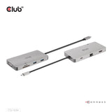 Club3d Usb-9-In1-Hub Usb-C > Hdmi/Vga/2xusb/Usb-C/Rj45/Sd Retail