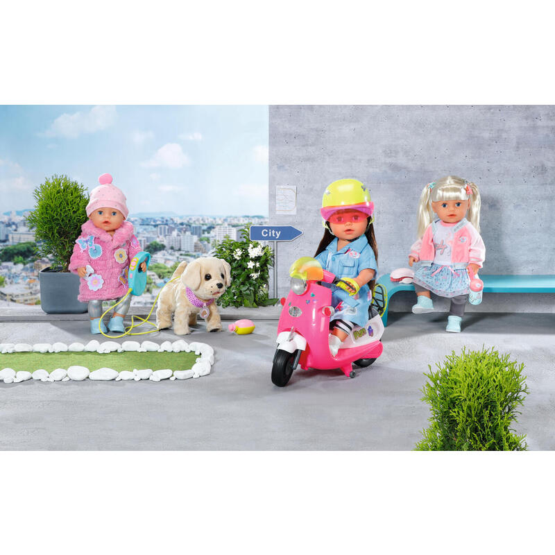 Baby Born Pink Coat Set 43cm Juego De Ropita Para Muñeca 833834