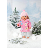 Baby Born Pink Coat Set 43cm Juego De Ropita Para Muñeca 833834