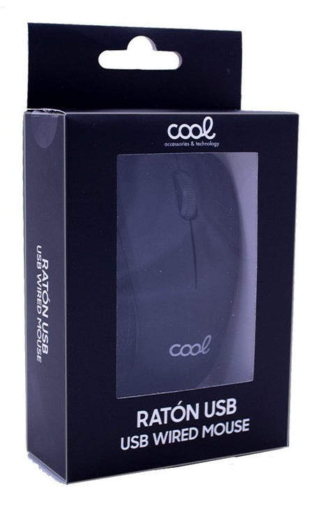 EAN 8434847070124 - COOL Accesorios 8434847070124 ratón Hogar Ambidextro USB tipo A Óptico 1200 DPI imagen 5