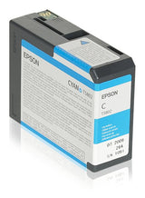 Tinta Original Epson T5802 80 Ml Cian Original  Para Stylus Pro 3800, Pro 3880