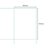 A4 Label 105x148 Mm. 4 Labels  Per Sheet, 400 Labels Per
