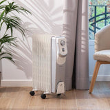 EAN 8435484058889 - Cecotec 05888 calefactor eléctrico Interior Blanco 2000 W Radiador de aceite eléctrico imagen 3