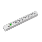 Bachmann 19"-Regleta Pvc 1,5he, 7 Tomas 2,0m, Con Interruptor