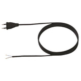 Bachmann Cable De Alimentación 2x0.75 2m Negro H03vvh2-F Clavija Europea Sin Embalaje