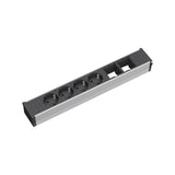 Bachmann Coni Modulträger 6-Fach, 4x Strom, 2x Custom Module, Steckdosenleiste 912.007