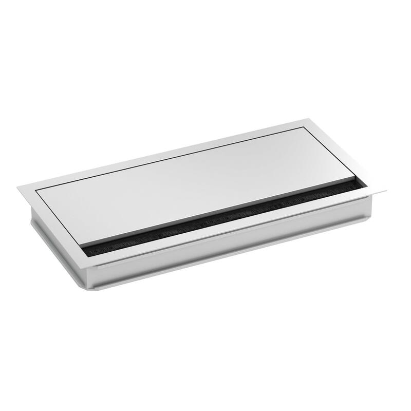 Bachmann Loop Square Cabledurchfhrung, 240mm, Aluminium