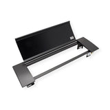 Bachmann Power Frame Cover Schwarz Alu 4-Fach Ral9005