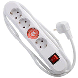 Bachmann Regleta Smart 4 Salidas Blanco 1,5m, Con Interruptor
