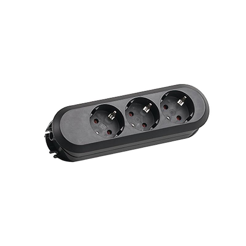 Bachmann Smart 3xcee7 3 Schwarz 3x Schutzkontakt