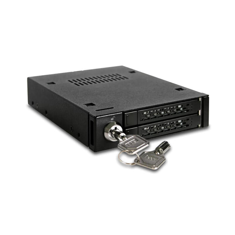 Backplane Icydock 2x6,3cm Satai-Iii In 1x3,5" Hdd/Ssd Sw