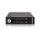 Backplane Icydock 2x6,3cm Satai-Iii In 1x3,5" Hdd/Ssd Sw