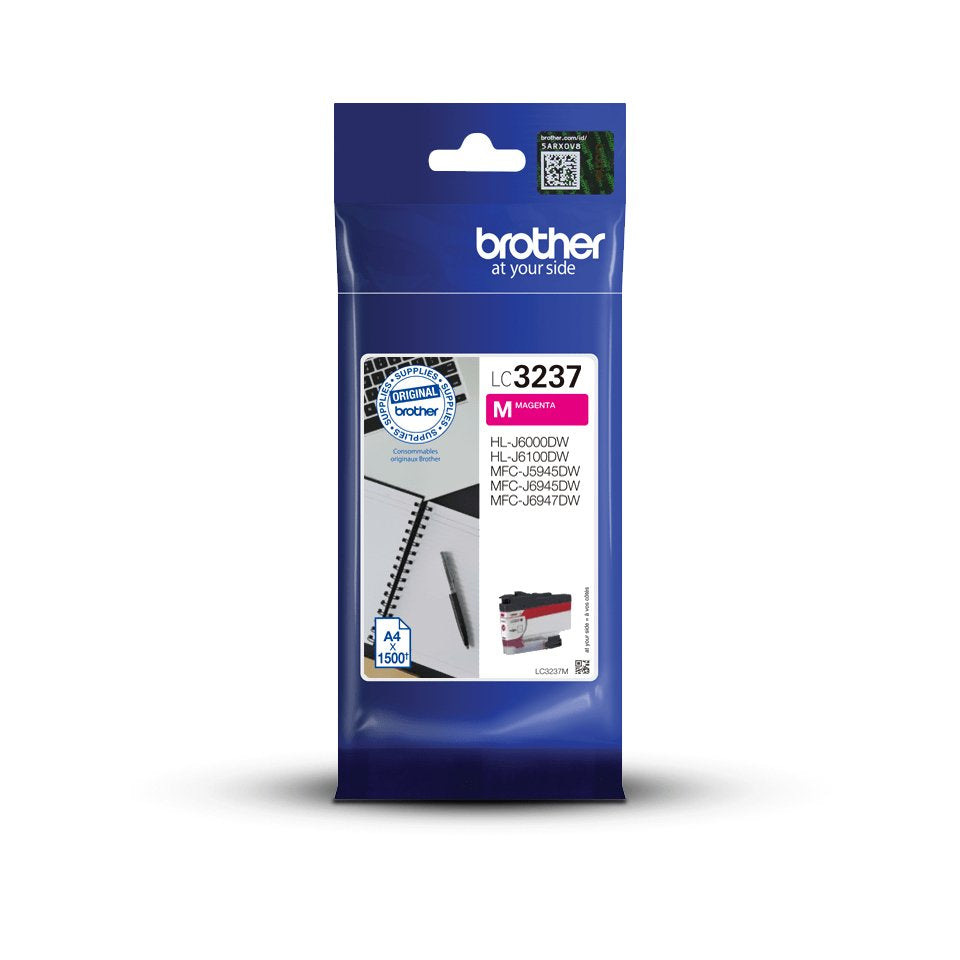 EAN 4977766788045 - Brother LC3237M cartucho de tinta 1 pieza(s) Original Rendimiento estándar Magenta imagen 1