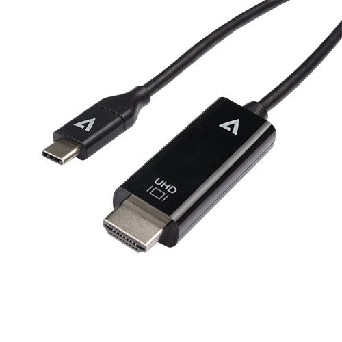 EAN 0662919111644 - V7 V7UCHDMI-1M adaptador de cable de vídeo USB Type-C 3.2 Gen 1 HDMI Negro imagen 1
