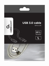EAN 8716309097499 - Gembird CCP-USB3-AMCM-1M-W cable USB USB 3.2 Gen 1 (3.1 Gen 1) USB A USB C Blanco imagen 2