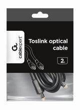 EAN 8716309067591 - Gembird Toslink, 2m cable de audio Negro imagen 3