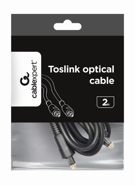 EAN 8716309067591 - Gembird Toslink, 2m cable de audio Negro imagen 3