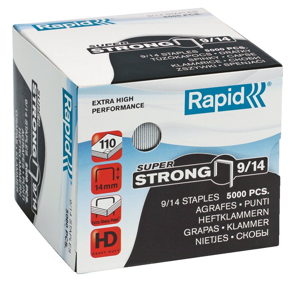 EAN 7313468715007 - Rapid 9/14 Paquete de grapas 5000 grapas imagen 1