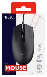 Ratón Con Cable Trust Basi 24271