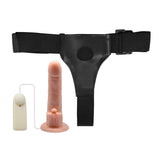Baile Arnés Con Dildo Y Control Remoto 18 Cm
