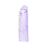 Baile - Funda Lila Para El Pene En Silicona Adaptable 13 Cm