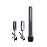 Baile Set Bala Vibrador Y Pinzas Para Pezones Con Vibración Turbo