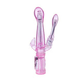 Baile - Vibrador Flexible Con Estimulador Anal