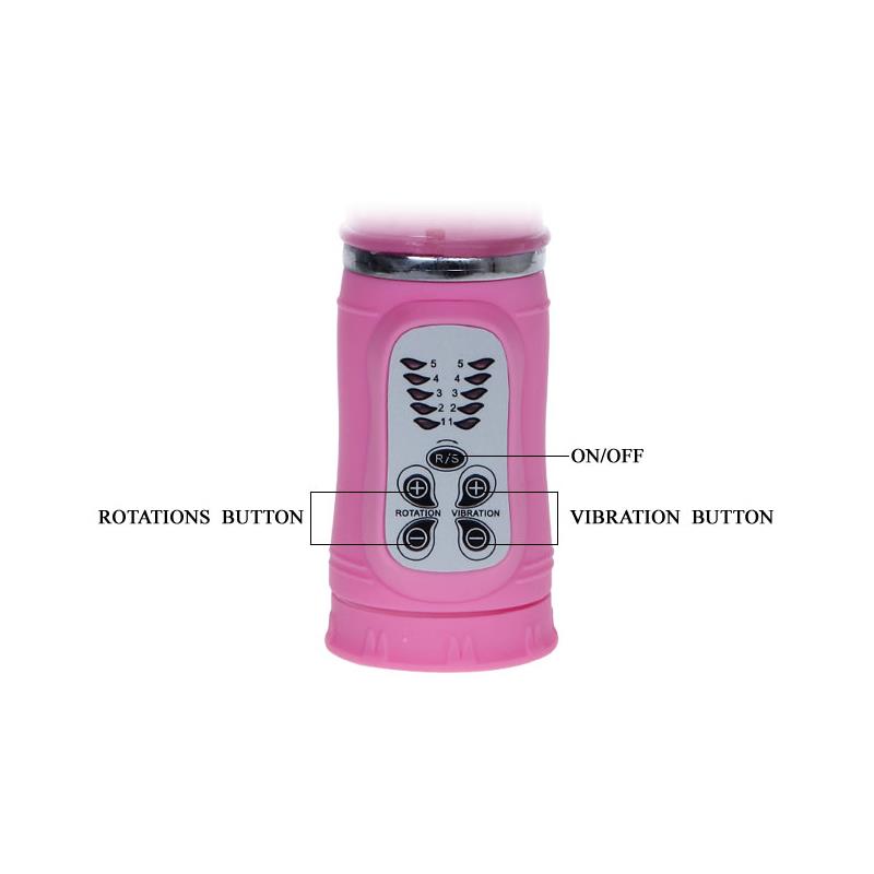 Baile Vibrador U.S. Big Mabe Rosa