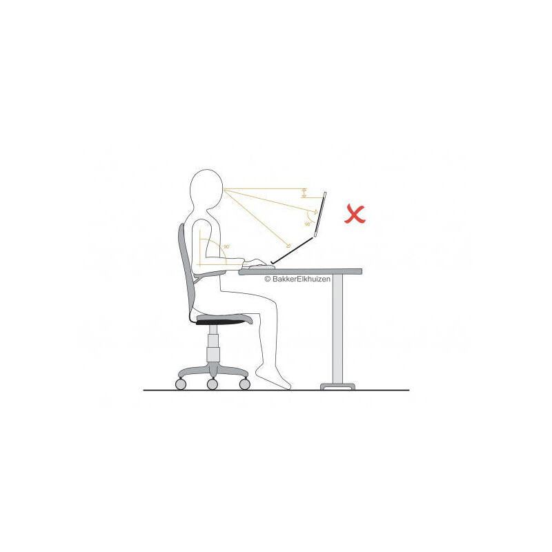 Bakkerelkhuizen Basic 952 Soporte Para El Apoyo De Pies Negro