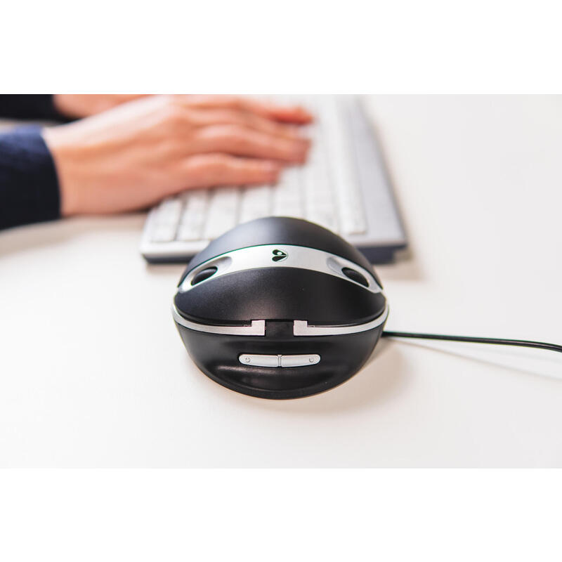 Bakkerelkhuizen Oyster Ratón Ambidextro Usb Tipo A 1200 Dpi