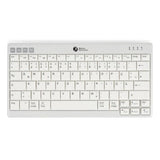 Bakkerelkhuizen Ultraboard 950 V2 Teclado Hogar Usb + Bluetooth Qwerty Inglés Del Reino Unido Gris Oscuro, Gris Claro