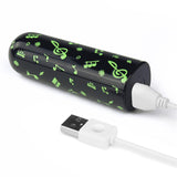 Bala Vibradora Brilla En La Oscuridad Glow-In-The-Dark